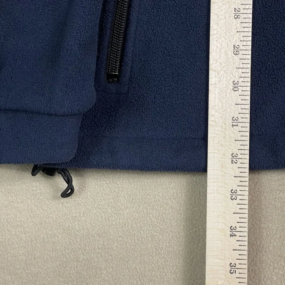 The North Face Jacket Adult XXL Blue Jammer Heavy Fleece Sweater Sweatshirt Mens